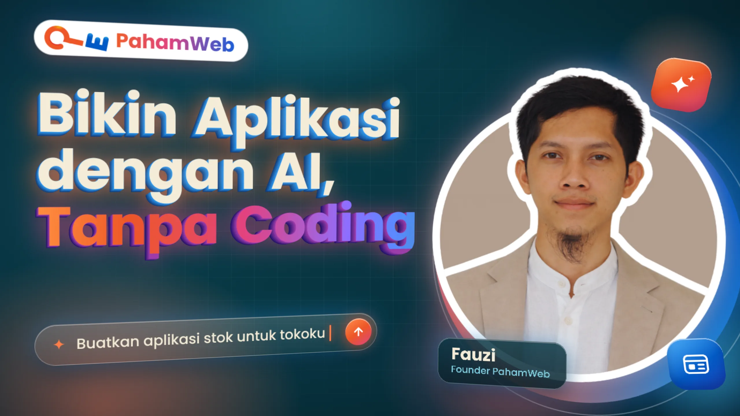 Bikin Aplikasi dengan AI, Tanpa Coding