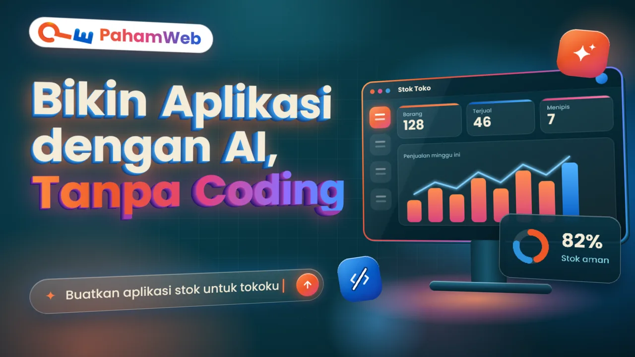 Bikin Aplikasi dengan AI, Tanpa Coding